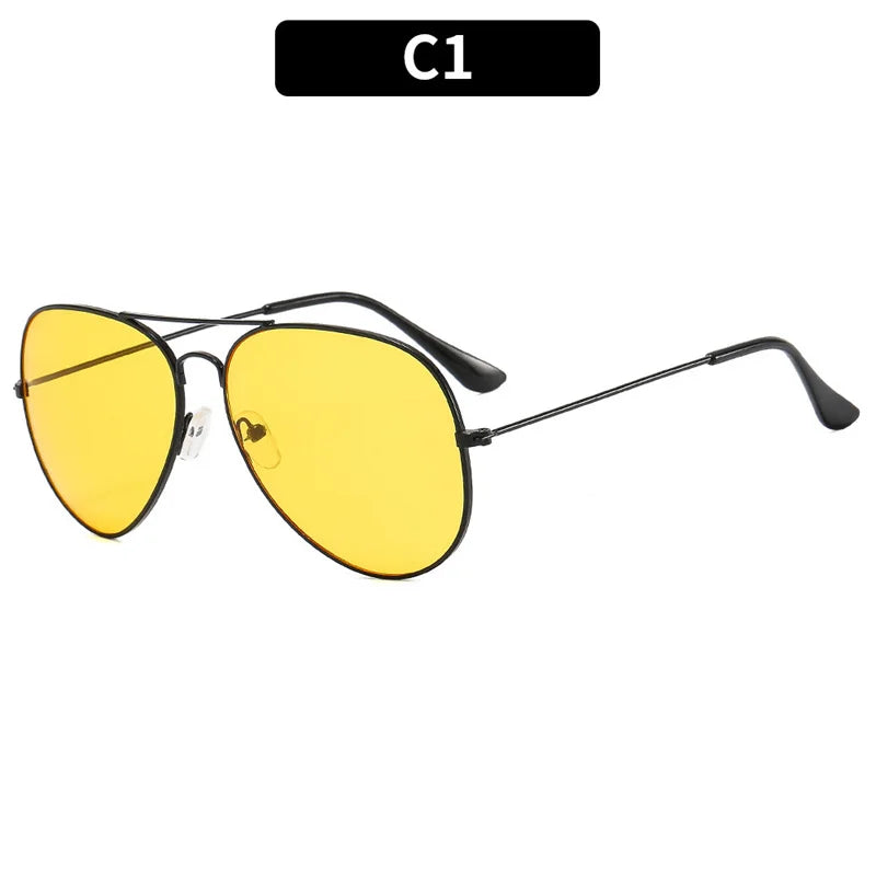 New Double Bridge Sunglasse for Woman Men Alloy Frame 2026 Gradient Lens Sun Glasses Female Oculos Male Outdoor Fashion Eyewear