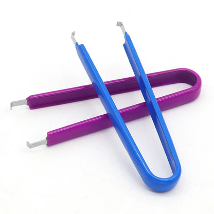 IC Extractor U Type Tweezers Mobile Phone Repair Tool Chip Electronic Component Parts Extraction Removal Puller