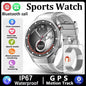 2026 Sports Watch 5 Pro GPS Track Smart Watches Men 1.52"AMOLED Full Touch Screen Waterproof Bluetooth Talk Smart Bracelet Hw12
