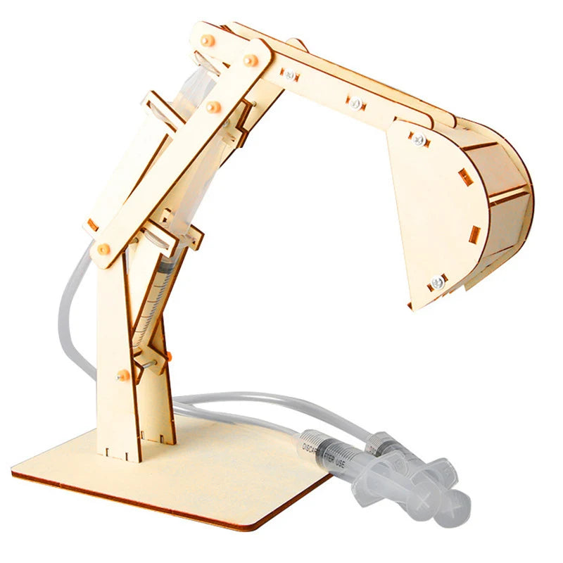 STEAM Experiment Kit Wooden DIY Toy Building Kit Hand‑Assembled Physical Science Model Science Lesson Aid For Kids 6‑14 Years