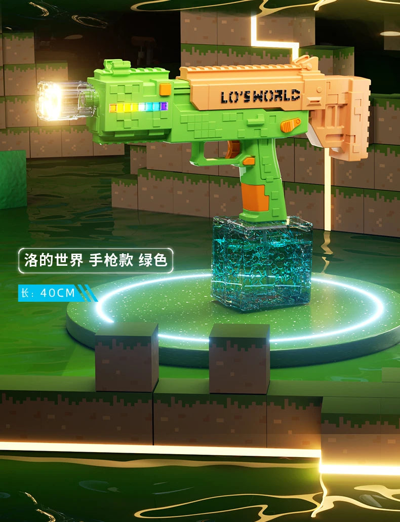 Electric Water Guns Toys Automatic Water Suction Powerful Squirt Blasters Summer Toys Outdoor Beach Toy for Kids Adults Gift