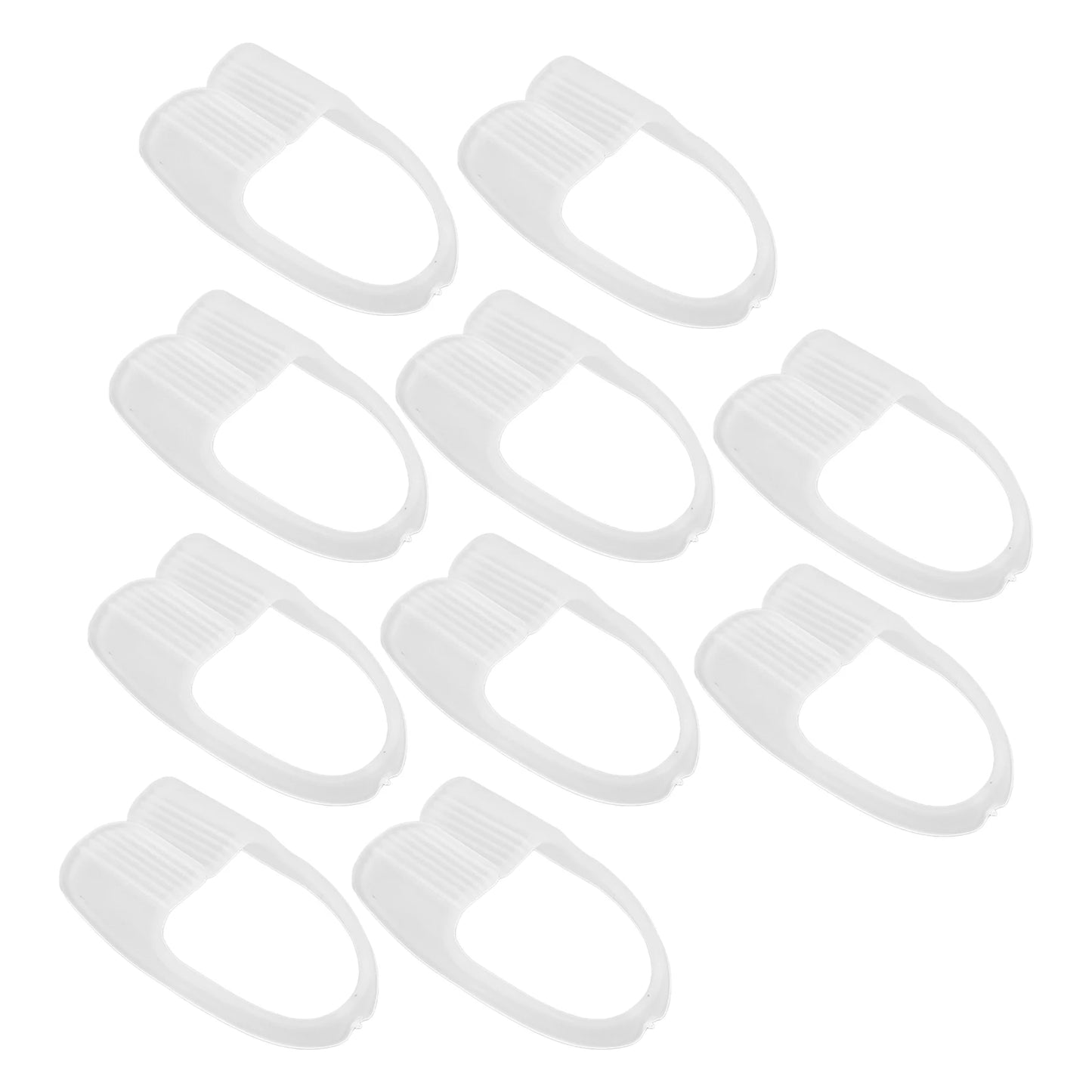10pcs Dental Night Guard Rubber Athletic Protection Mouth Clenching Guard for Grinding Teeth Sleeping Devices Snoring Stopper