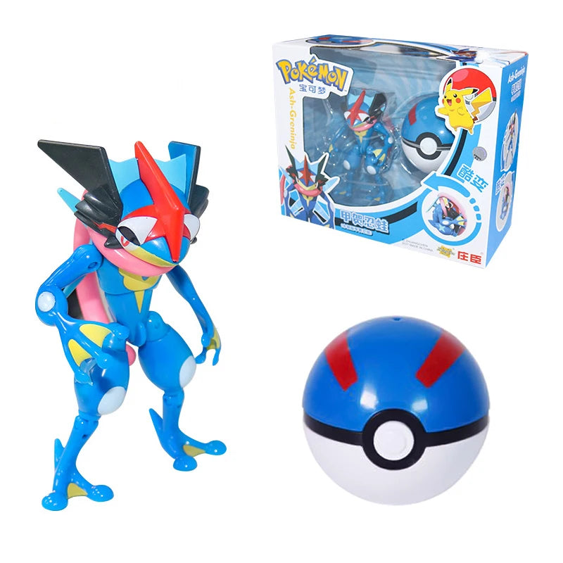 Figure Pokemon ball Toy deformed Pikachu Charizard Venusaur Blastoise Gyarados tomy Action Figurine pokeball poke children gift