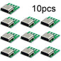 USB 3.1 Type-C 16 Pin Test Breakout Board Full Pinout Socket for Diagnosis Data Cable Repair Prototyping Electronics Arduino NFC
