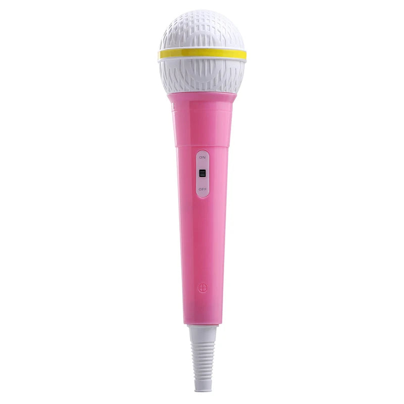 Children's Microphone Simulation Mic Model Media Interview Props Microphone Toys Educational For Kids Eloquence Performance Mic