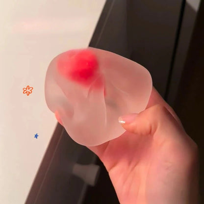Slow Rebound Strawberry Mochi Squeezer | Stress Relief & Mood Calming Toy, Perfect Gift