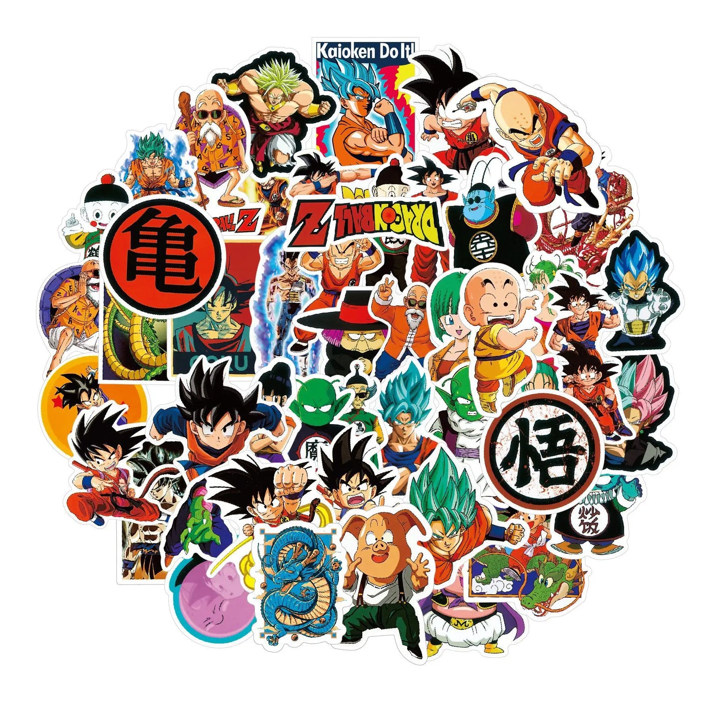 Anime Dragon Ball Party Favors Seal Stamps Slap Bracelets Stickers Gifts Bag Goodie Bag Fillers Birthday Party Gifts Wedding