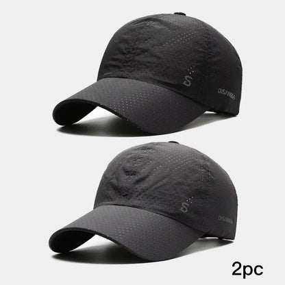 Oryginalny design Czapka do biegania Cienka Szybkoschnąca Oddychająca z daszkiem Kaczka Outdoor Męska Przeciwsłoneczna Letnia Wędkarstwo Czapka Baseballowa