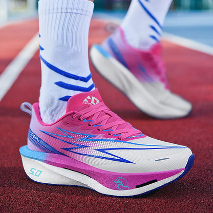 Running Shoes Original Man Carbon Plate Marathon Sports Shoes Cushion Lightweight Woman Comfortable Athletic Speciality Sneakers