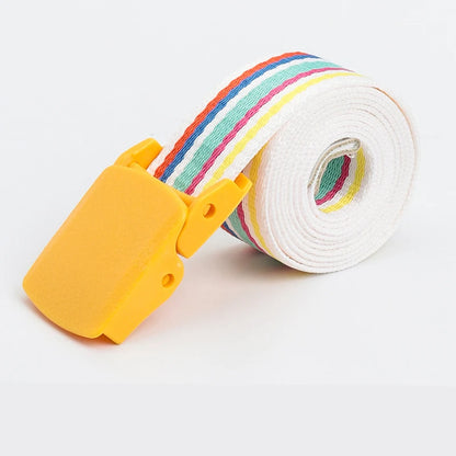 Colorful Canvas Tactical Belt Unisex Fashion Casual Luxury Trend Jeans Accessories Youth Nylon Girdle Cute Kids Hunting Belt