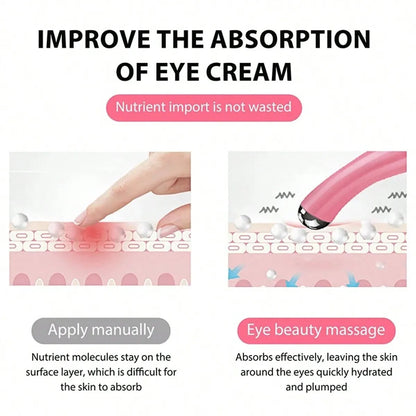 Electric Eye Massager Vibration Wrinkle Anti-Ageing Eye Massage Dark Circle Removal Beauty Face Eye Care Pen