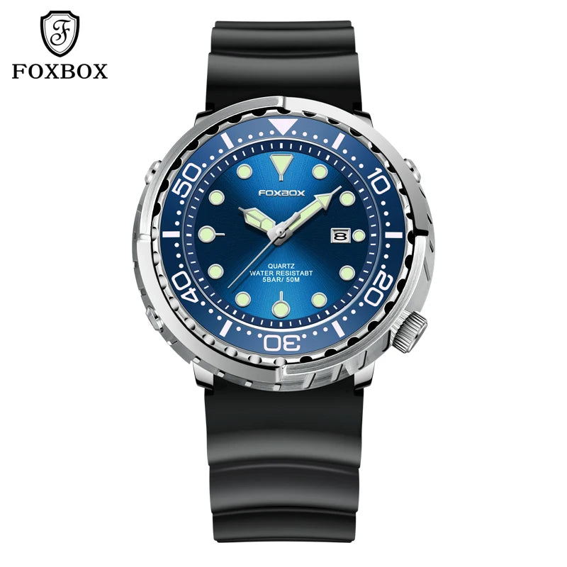 2024 Casual Men Watches for Men Top Brand Luxury Silicone Sport Watch Men Quartz Date Clock Waterproof Wristwatch Chronograph