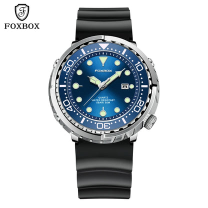 2024 Casual Men Watches for Men Top Brand Luxury Silicone Sport Watch Men Quartz Date Clock Waterproof Wristwatch Chronograph