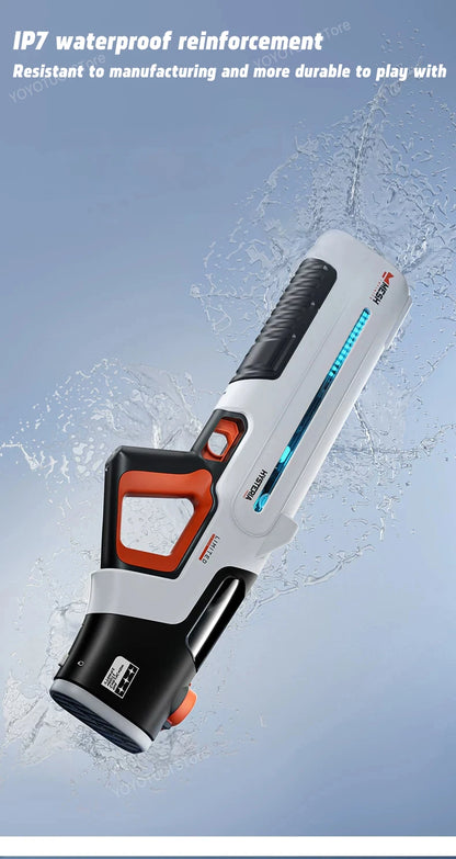 Pulse Glare Electric Water Gun Toy Automatic Water Suction Large Capacity High Pressure Powerful Adult Water Toy Gift