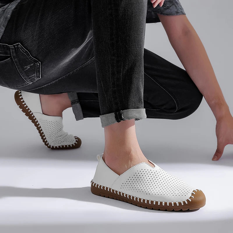 Men Shoes Handmade Casual Loafers Casual Shoes New Summer 2025 Loafers Men Zapatos De Hombre Tenis Masculino summer shoe for man