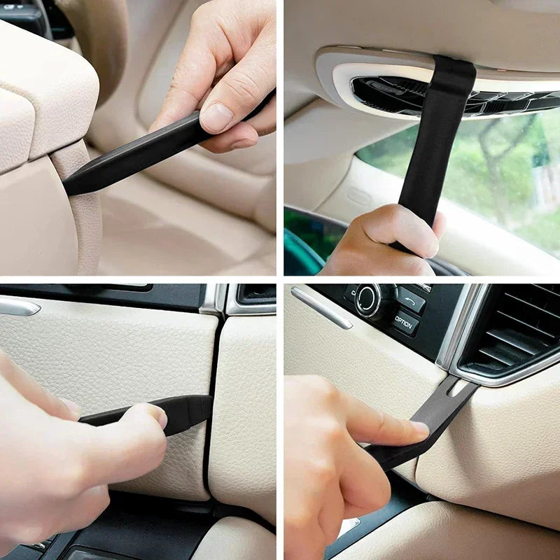 1-8Pcs Auto Trim Removal Tool Kit, No Scratch Plastic Pry Tool Kit - Interior Door Panel Clip Fastener Removal Set For Vehicle