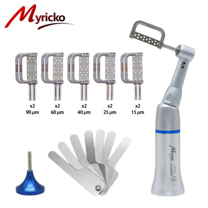 Dental 1∶1 Contra Angle Handpiece Orthodontic IPR System Interproximal Enamel Reduction Reciprocating Stripping Kit with Stri
