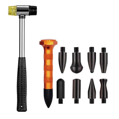 Car Dent Puller Kit Paintless Dent Golden Lifter Suction Cup Bridge Puller Dent Remove Tool Hail Damage Refrigerator Door Repair