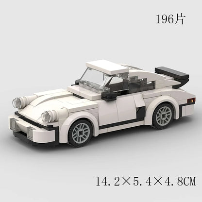 City Speed Racing Car Model Building Blocks DIY Bricks MOC Toy Classic Rally Sports Super Racer Vehicle Christmas gift technique