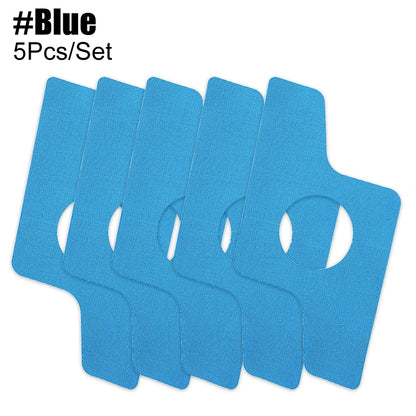5Pcs/Set Kinesiology Tape for Knees - Knee Kinesiology Tape Pre Cut | Waterproof Workout Adhesive Patches for Recovery Injury