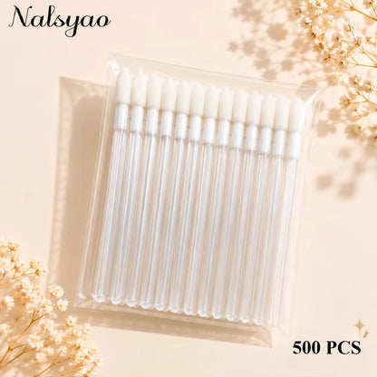 100/300PCS Disposable Lip Brush MakeupTool Beauty Accessories  Brushes Lipstick  Applicator Wands Wholesale Eyelashes Extension