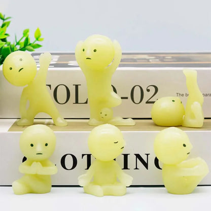 Series Noctilucent Green Doll Action Figures Decoration Model Toy Fans Children Gifts