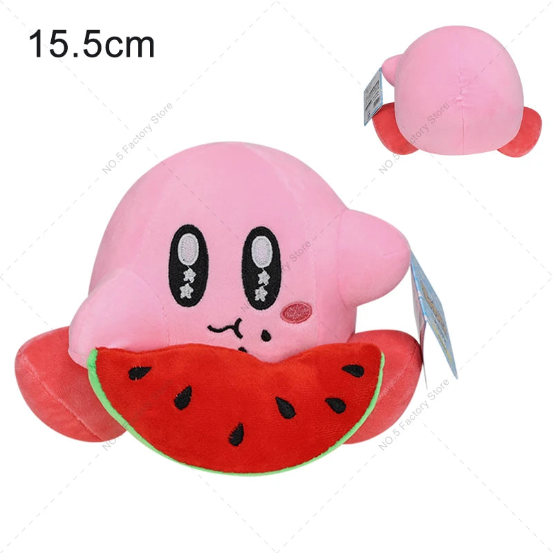 Cute Multicolor Kirby Plush Toy Kawaii Anime Star Kirby Sword Kirby Waddle Doo Elfilin Stuffed Doll Peluche Birthday Gifts