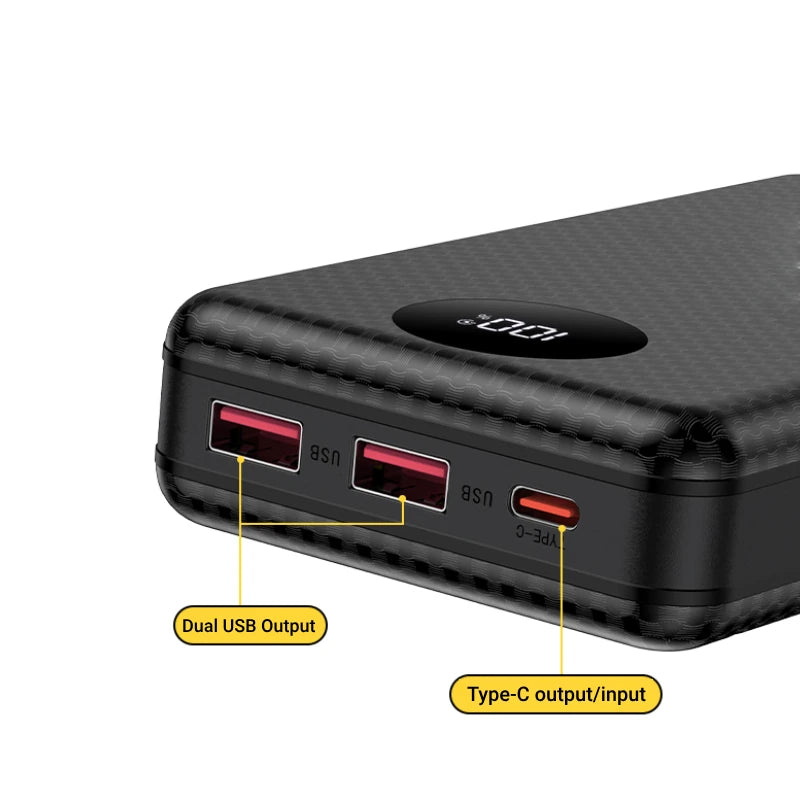 18650 Power Bank Battery Box 18650 Battery Cases Easy Carry Design For Daily Work 10W 6x18650 Power Bank Battery Storage Case