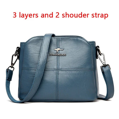 Casual Women's Bag High Quality Pu Leather Shoulder Bags for Women 2022 Ladies Crossbody Bag Purses and Handbags Luxury Designer