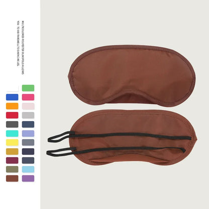 Silk Sleep Eye Mask Padded Shade Eye Cover Patch Sleeping Mask Eyemask Blindfolds Travel Relax Rest Women Men