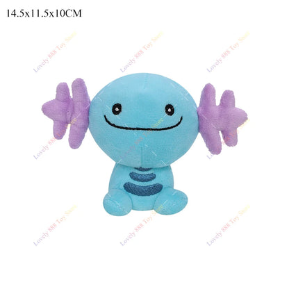 Anime Plush Gligar Wobbuffet Drifloon Olbat Ditto Cos Mew Soft Stuffed Doll Cute Pokemon Sleeping Gengar Charizard Sylveon Plush