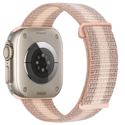 Nylon Loop Strap for Apple Watch Band 46mm 40mm 44mm 45mm 42mm 41mm 38mm Smart Belt Bracelet for IWatch Ultra 49mm 8/7/6/SE/5/4