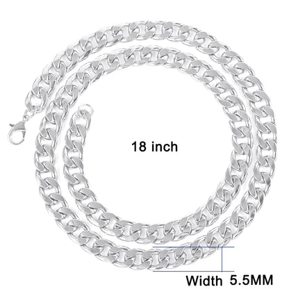 2024 Full Iced Out Watch Mens Cuban Link Chain Bracelet watch Bling Jewelry for Men Big Gold Chains Hip Hop Men Watch Set