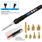 90W LED 936 Soldering iron adjust temperature With M2 M2.5 M3 M4 M5 M6 M8 Hot Melt Nuts Embedding tool For 3D Printer Parts