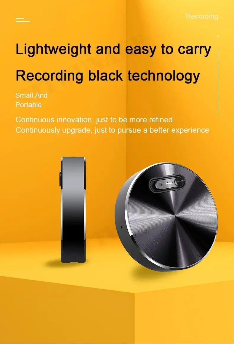 Built-in Magnet Mini Voice Activated Recorder Small Digital Audio Recording Device Sound Dictaphone STTWUNAKE