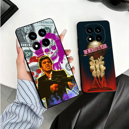 Scarface 1983 Al Pacino Soft Phone Case for Xiaomi Redmi Note 12 13 14 15 Pro Plus 11 12S 11S 11T 10 4G Black Cover Back Shell