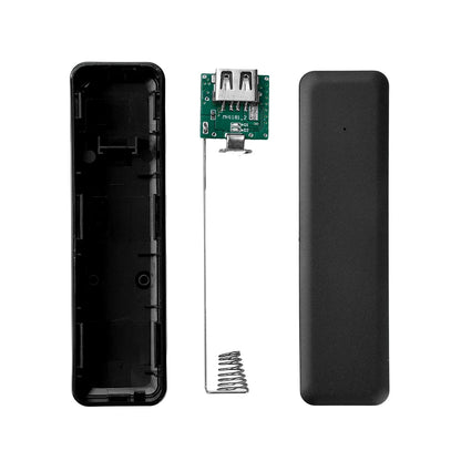Welding-free 1-cell 21700 Mini Battery Power Bank Case 21700 Battery Box DIY Mobile Power Supply Box Kit Not Including Batteries