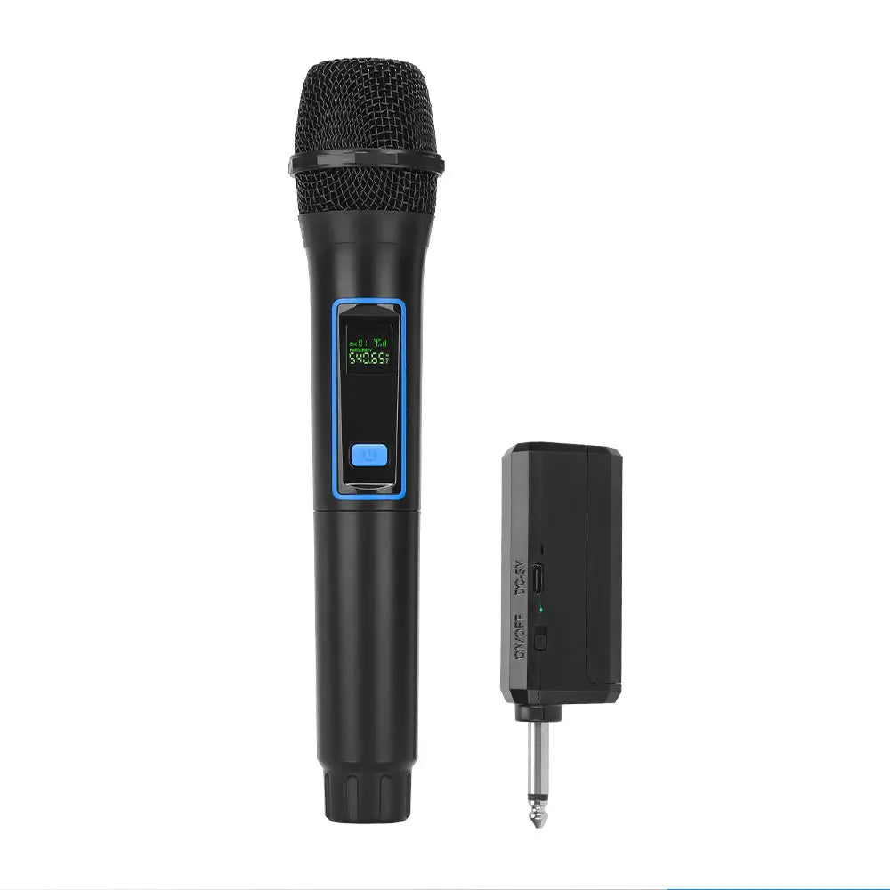 LMBGM W6 2.4G Wireless Charging Handheld Microphone System with High Cost Performance for Church,Wedding, Karaoke, Outdoor Use