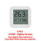 Tuya Zigbee Temperature Humidity Sensor Fridge Sensor Mini LCD Digital Display Bluetooth-Compatible Thermometer Hygrometer