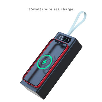C16 Power Bank Case 16*18650 USB Welding Free Power Bank Case Detachable Portable QC 3.0 PD DIY Shell Housing For Powerbank