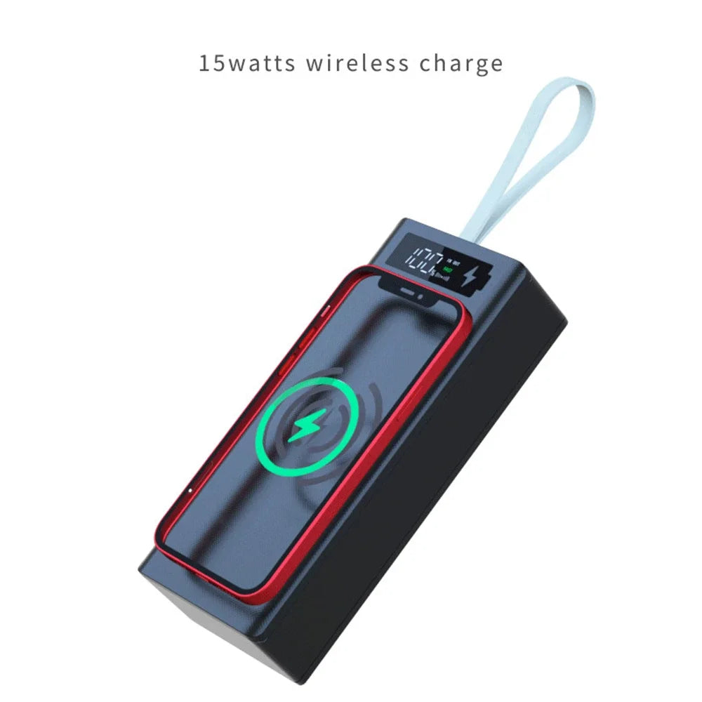 C16 Power Bank Case 16*18650 USB Welding Free Power Bank Case Detachable Portable QC 3.0 PD DIY Shell Housing For Powerbank