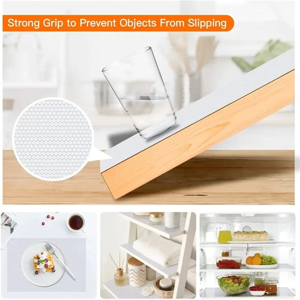 Drawer Liner Moisture Proof Cabinet Mat Waterproof Oil-proof Sticker Kitchen Cupboard Wardrobe Countertop Anti-mold Anti-dirt