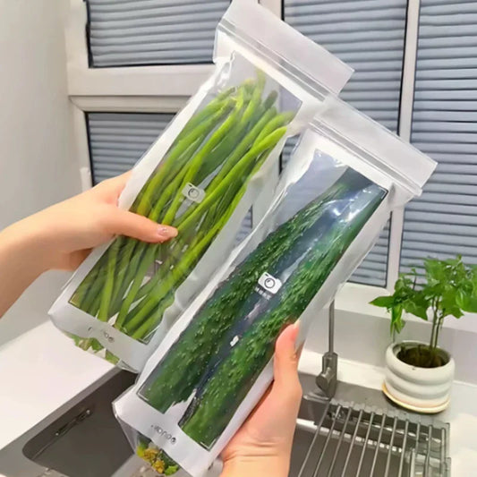 Fruits Vegetables Fresh-keep Bags Reusable Refrigerator Storage Bags Thickened Leakproof Containers Kitchen Sealed Packaging Bag