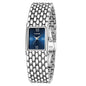 LIGE New Design Ladies Watch Fashion Quartz Wristwatch Silver Simple Square Women Watches Luxury Stainless Steel Folding Clock