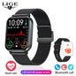 LIGE Women Smart Watch I68 Waterproof Bluetooth Call Watch for Women Smartwatch Ladies Sport Fitness Tracker Watches Men Watch