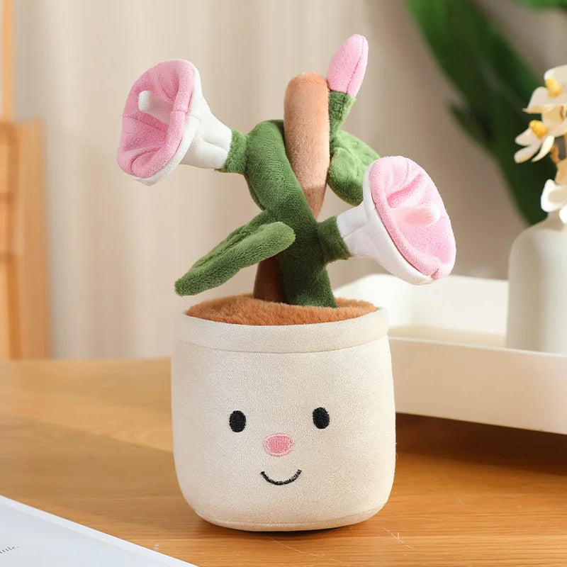 Green Plant Potted Plants Lily Flowers Strawberries Lotus Flowers Persimmons Morning Glory Ornament Soft Birthday Gifts Decor