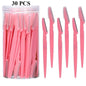 3/30/40Pcs Body Hair Removal Shaver Blades Eyebrows Shaping Knife Eyebrow Trimmer Makeup Beauty Tools Safe Eye Brow Razor Face
