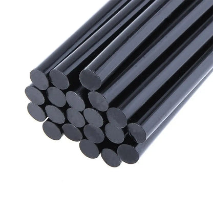 1/20pcs Car Hot Glue Stick Black Hot Melt Adhesive Glue Gun Silicone for Hot Gun 7mm /11mm for Kitchen Faucets Bathroom Items