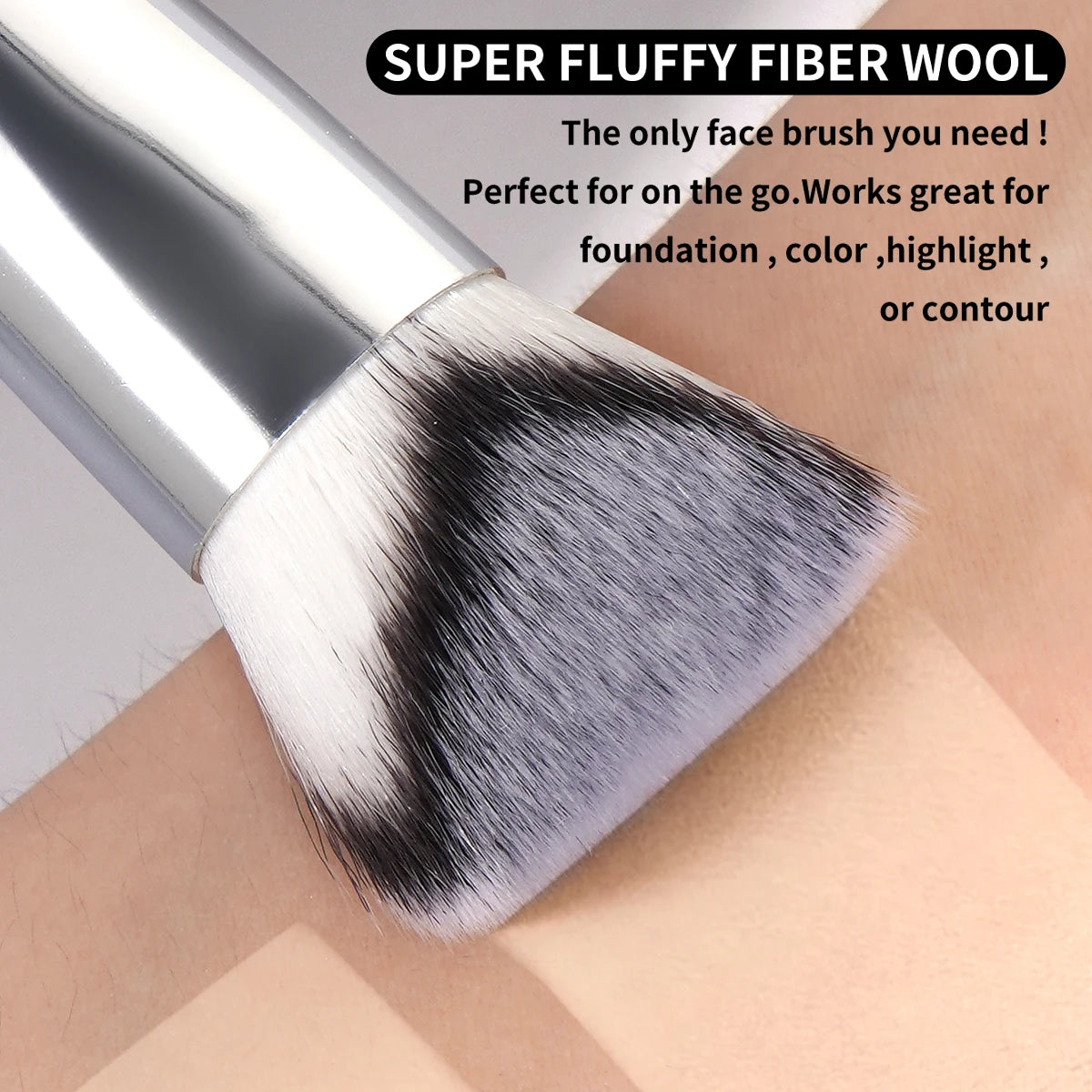 MAANGE NEW 5PCS Makeup Brushes Set Soft Dense Foundation Blush Powder Blending Female Cosmetics Kabuki Beauty Makeup Brush Tools