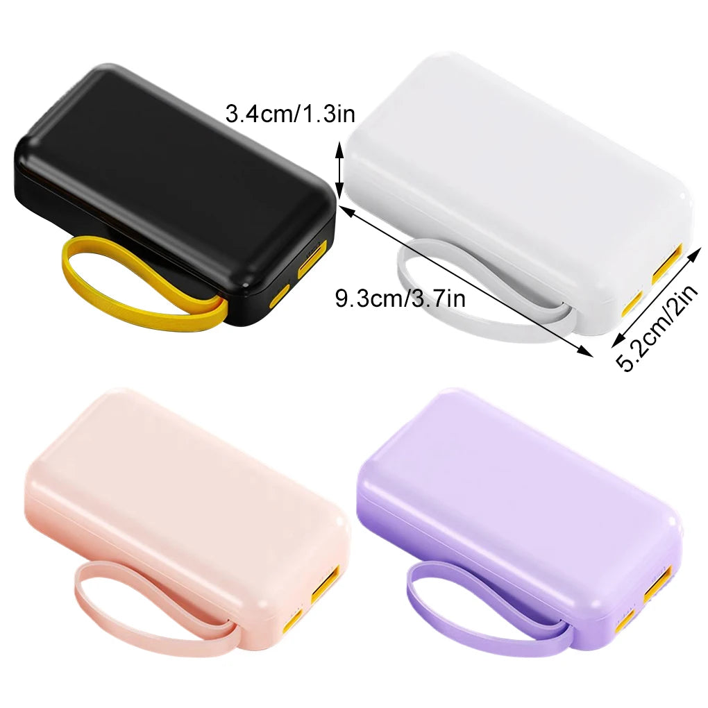 21700  Power Bank Cases Battery Storage Box Night Light USB Charge DIY Shell 21700 Battery Storage Box for iPhone Xiaomi